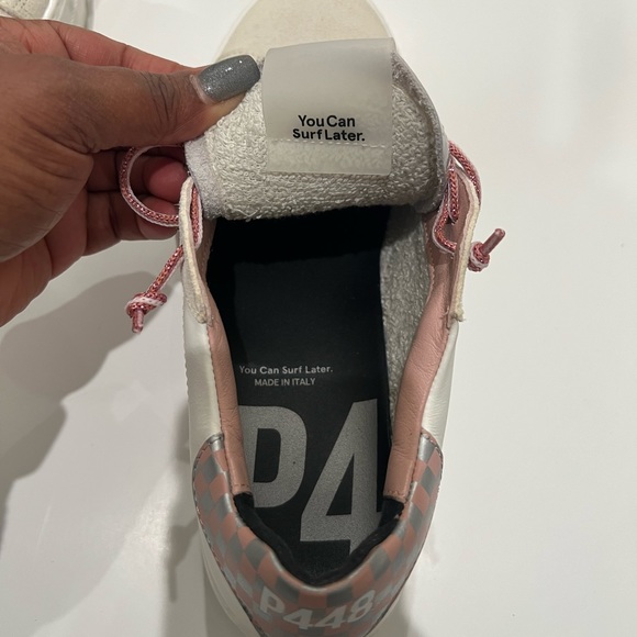 P448 Thea Mini Chess Platform Sneakers - Picture 5 of 8